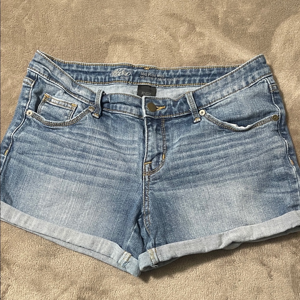 Mossimo Supply Co. Light Blue Jean Shorts